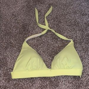 Yellow Victoria Secret Swimming Suit Top
